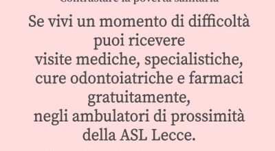Progetto PNES: potenziati i servizi sanitari gratuiti per le fasce più vulne...