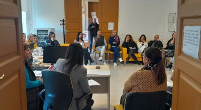 LAVORI PREPARATORI DELLA CABINA DI REGIA