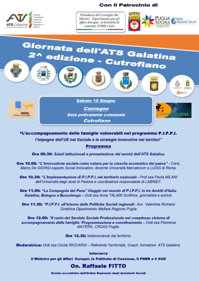 Giornata dell'A.t.s. di Galatina 2^ edizione Cutrofiano