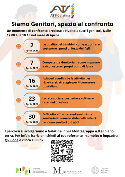 Siamo Genitori, spazio al confronto