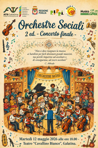CONCERTO FINALE DELLE ORCHESTRE SOCIALI