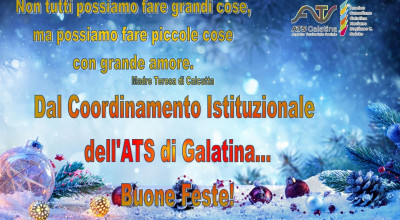 L'A.T.S. di Galatina augura a tutti Buone Feste