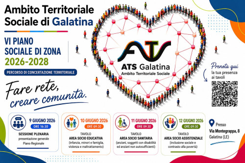 AVVISO PER L&rsquo;AVVIO DEL PERCORSO DI CONCERTAZIONE E PROGRAMMAZIONE PARTE...