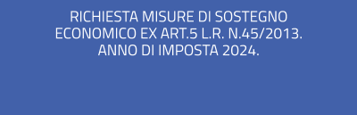 Avviso pubblico per l’accesso alle misure di sostegno economico di cui ...